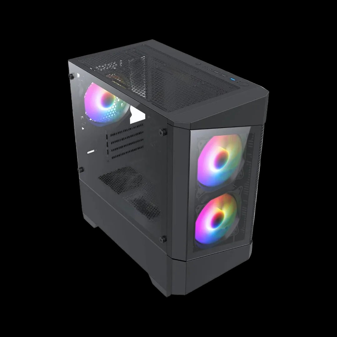 CiT Level 1 Micro-ATX Gaming PC Case