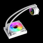 Front view of GameMax Iceburg 120mm liquid CPU cooler