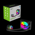 GameMax Iceburg 120mm ARGB AIO cooler with Aura Sync compatibility