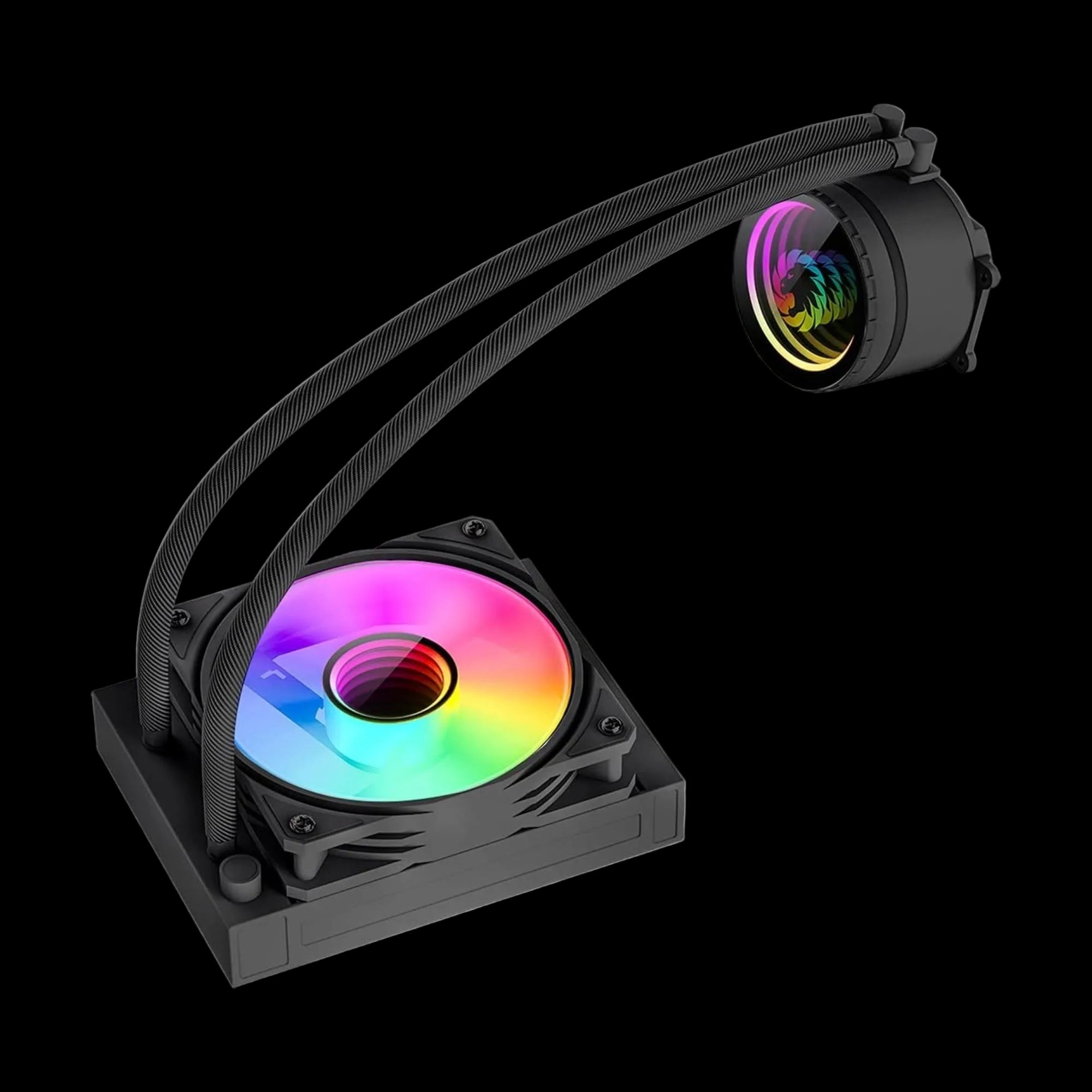 GameMax Iceburg liquid CPU cooler compatible with Intel and AMD