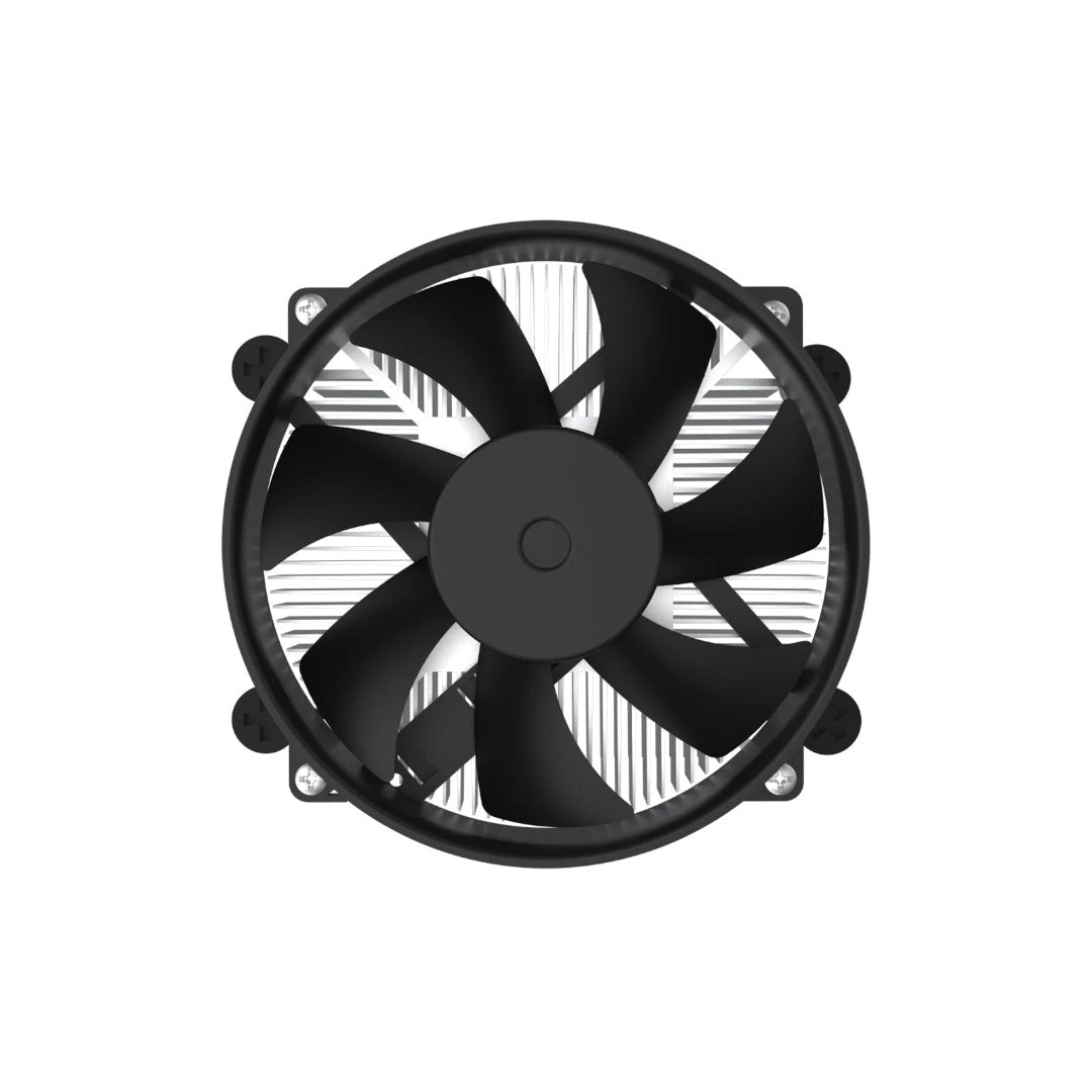 CiT Low-Profile AMD CPU Cooler 45mm | 92mm PWM Silent Fan | AM4 & AM5 Compatible Compact Low-Profile Cooling Solution - WebTro