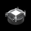 CiT Low-Profile AMD CPU Cooler 45mm | 92mm PWM Silent Fan | AM4 & AM5 Compatible Compact Low-Profile Cooling Solution - WebTro