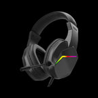 CiT Raptor 4-in-1 Gaming Bundle Kit – UK Layout Rainbow LED Keyboard, 2400 DPI Gaming Mouse, Stereo Headset with Mic, Mouse Mat | Black - WebTro