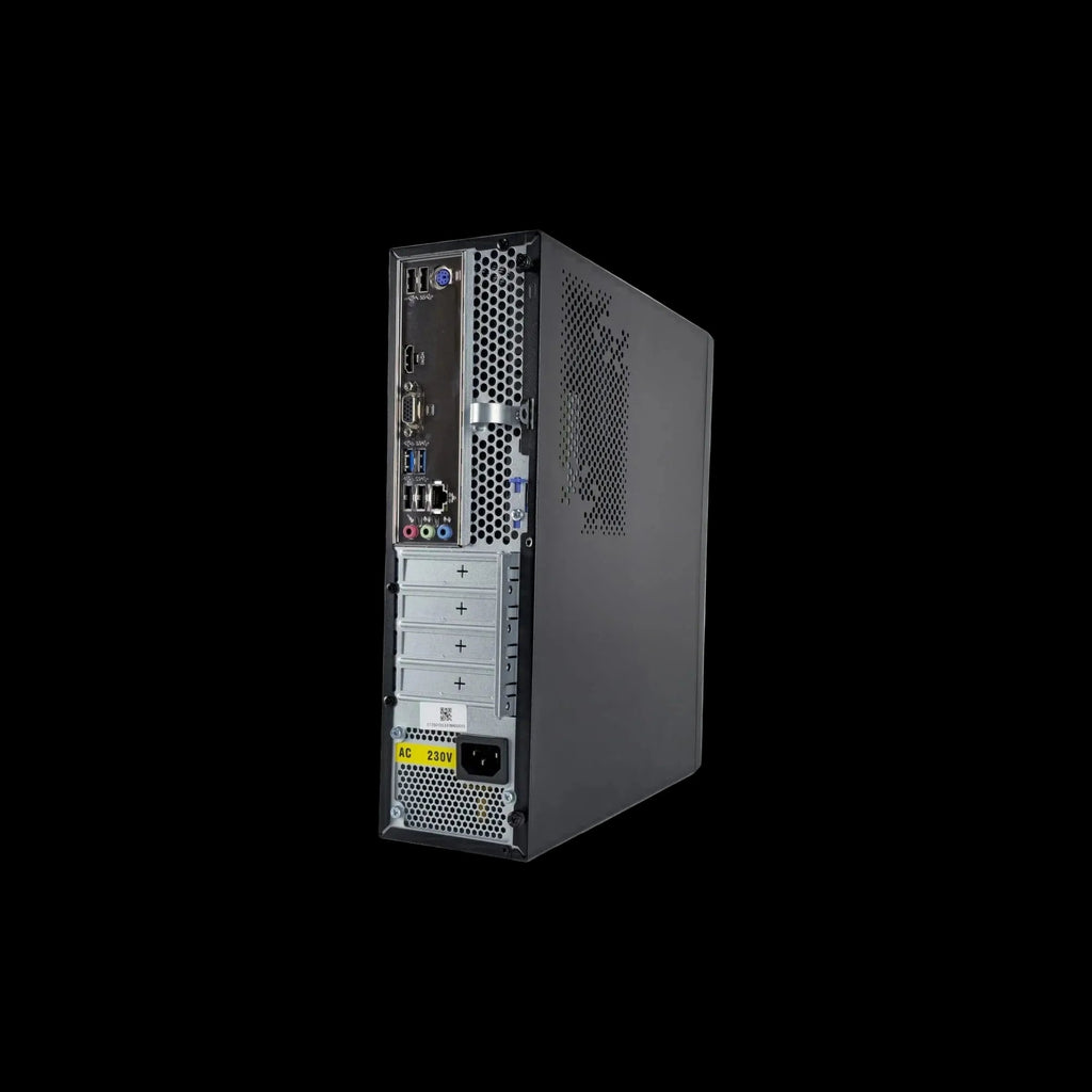 Compact Powerhouse Office Mini Tower PC | AMD Ryzen 3 3200G | Radeon Vega 8 Graphics | 16GB DDR4 | 1TB WD SSD | Windows 11 Pro | 5GHz USB WiFi - WebTro