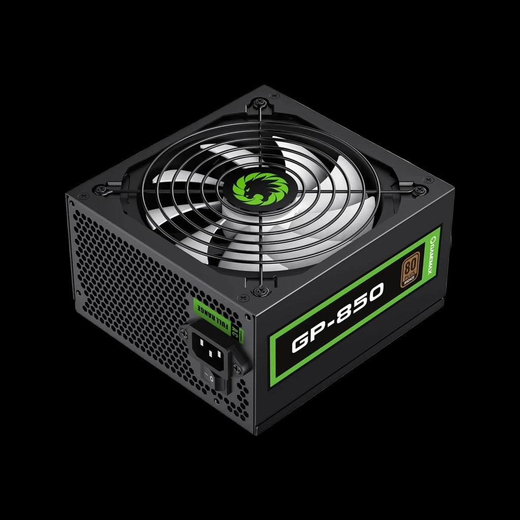 GameMax GP-Series 850W 80 Plus Bronze Power Supply – Black (GP-850) - WebTro