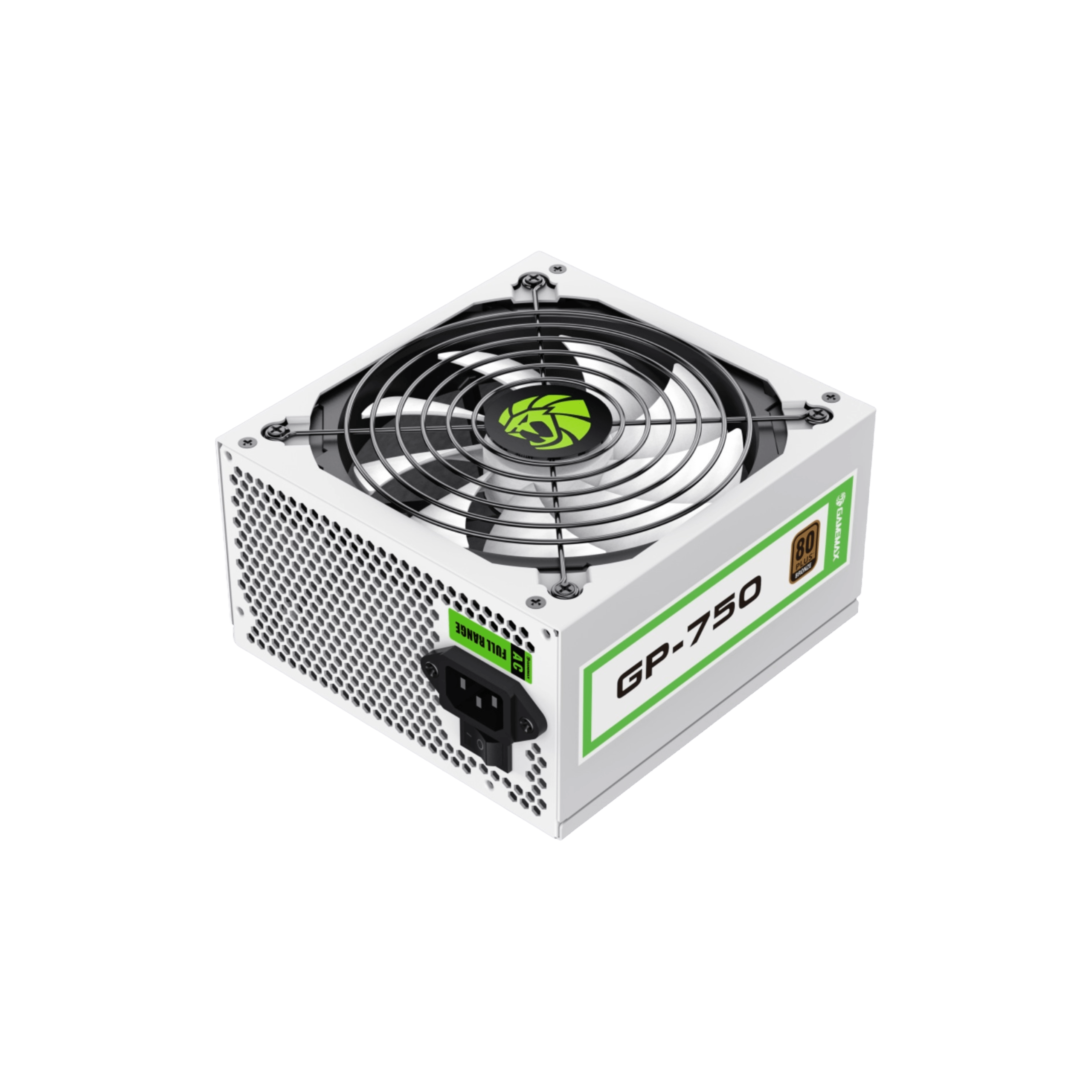 GameMax GP750 White 80 Plus Bronze ATX Power Supply - WebTro