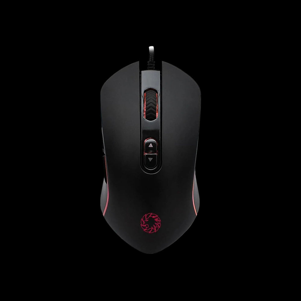 GameMax Pulse RGB Gaming Keyboard and Mouse Combo – 7 Colour LED Backlit Keyboard with Pulsing Optical Mouse - WebTro