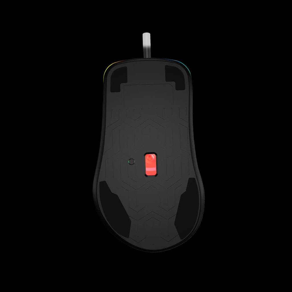 GameMax Strike Gaming Mouse – Pulsing RGB Lighting, Precision Optical Sensor, Ergonomic Design - WebTro