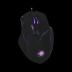 GameMax Tornado Gaming Mouse – Black | Optical Sensor, 6 Buttons, Adjustable DPI, LED Lighting, USB Wired - WebTro