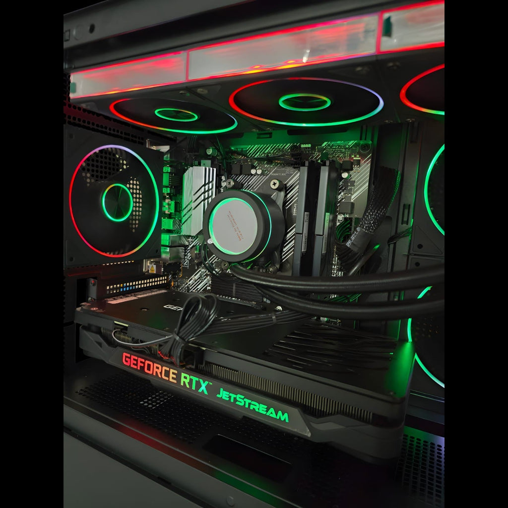 WebTro-0333 Mid-Range Gaming PC | Ryzen 5 5600 | RTX 3070 | 16GB DDR4 | 1TB NVMe Gen4 | Wi-Fi | 3-Year Warranty - WebTro