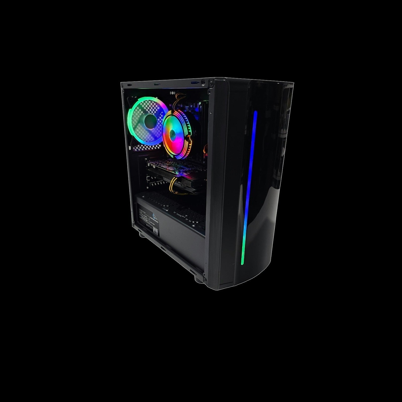WebTro-0335 Beams Kids Gaming PC | Ryzen 5 1600X | GTX 750 Ti 2GB | 16GB RAM | 250GB SSD | Windows 11 Pro - WebTro