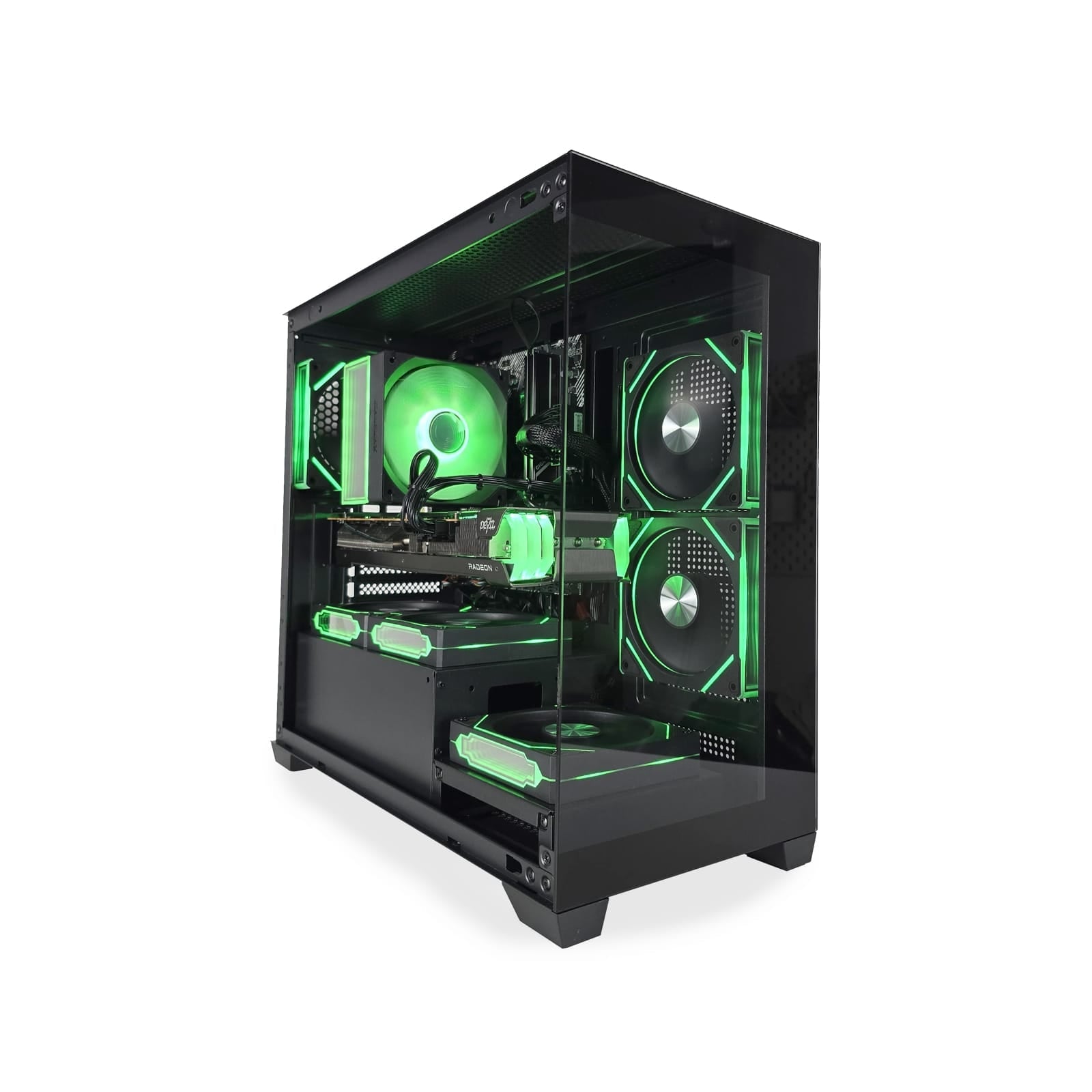 WebTro-GPB0492 Gaming PC – AMD Ryzen 5 5500 | RX 6700 XT | 16GB DDR4 | 1TB NVMe SSD | Windows 11 Pro - WebTro